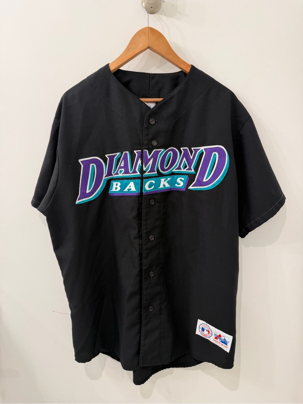 Vintage Arizona Diamond Backs MLB Majestic Jersey Made in the USA